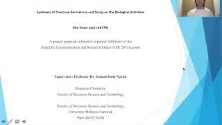 Synthesis of Chalcone Derivatived and Study on the Biological Activities [upl. by Rosenblum]