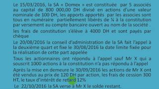 comptabilité des sociétés S4 partie 8 quot cas défaillant quot [upl. by Power]