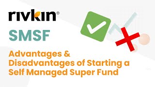 SMSF  We Discuss The Advantages amp Disadvantages of Starting a Self Managed Super Fund [upl. by Mulford588]