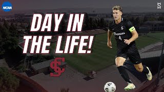 A Day In The Life Of A Division 1 Soccer Player  Santa Clara [upl. by Oralie559]