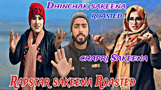 Reshi Sakeena Roasted Reshi sakeena new Rap videoChapri Rapstar Roasted aslidramabaazofficial [upl. by Rekyr]