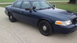 2010 Ford Crown Victoria P7B Police Interceptor FOR SALE Ionia MI 48846 [upl. by Yoshio]