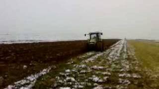 Hurlimann XT 105 ploughing [upl. by Yblek]