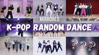 MIRRORED KPOP RANDOM DANCE  REQUESTED 3 [upl. by Tipton694]