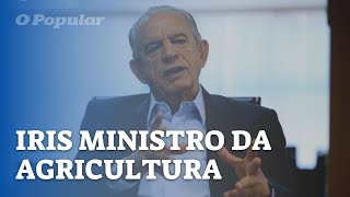 Iris Rezende relembra em detalhes convite de José Sarney para Ministério da Agricultura [upl. by Kerns]