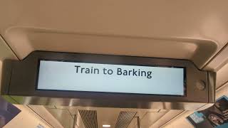 This is the train to Barking 28052023 engineering works [upl. by Vadim]