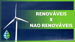 RECURSOS RENOVÁVEIS E NÃO RENOVÁVEIS 💦☀️🌲 [upl. by Ylrbmik]