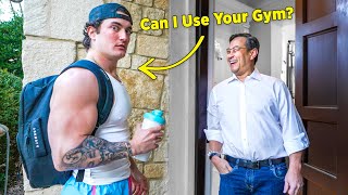 Asking Millionaires to Workout in THEIR Home Gym [upl. by Eyatnod611]