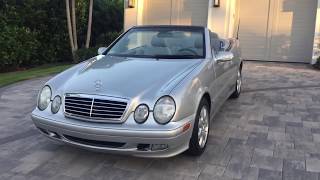 2001 MercedesBenz CLK320 Convertible Review and Test Drive by Auto Europa Naples [upl. by Festatus539]