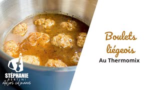 Boulets Liégeois à la sauce lapin au Thermomix [upl. by Lauter]