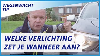 Welke autoverlichting moet ik aanzetten  Wegenwachttip [upl. by Asen]