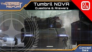 Star Citizen Tumbril NOVA Questions amp Answers zum Sale  VerseReport DeutschGerman [upl. by Polinski]