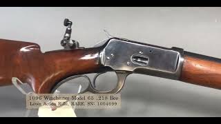 1096 Winchester Model 65 218 Bee Lever Action Rifle October 18 2024 [upl. by Chrissa353]