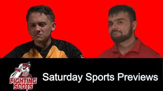 Edinboro Saturday Sports Preview [upl. by Ornstead]