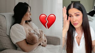 My Breastfeeding Journey💔 What I Wish I Knew Before Breastfeeding My Baby😭 [upl. by Auhsot]