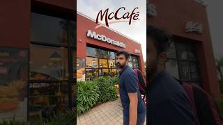 Cappuccino ☕ coffee foodreview mcdonalds ashortaday [upl. by Atnamas]