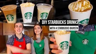 DIY Starbucks Drinks With a Starbucks Barista [upl. by Erskine]