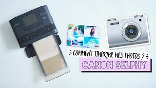 CANON SELPHY CP 1200  Mon AVIS comment JIMPRIME mes PHOTOS [upl. by Retsub]