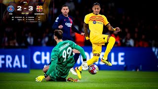 ÉPICA REMONTADA PSG vs BARCELONA 23  CUARTOS DE FINAL  Champions League [upl. by Eciuqram]