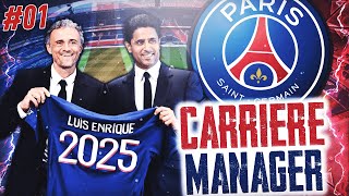 FC 24  Carrière Manager PSG 1  Un NOUVEAU CYCLE [upl. by Kampmann]