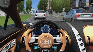 City Car Driving  Bugatti Chiron  Fast Driving [upl. by Willabella1]