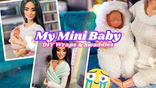 How To Make Baby Wraps And Bear Swaddle Blanket For My Mini Baby And More [upl. by Yaakov]