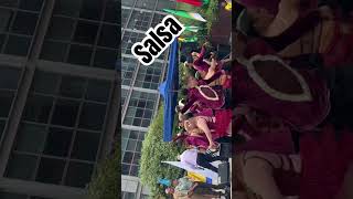 columbia india novotelhotel novotel london uk salsa gana peace save love [upl. by Htevi852]