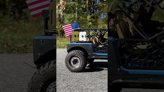 America 🇺🇸  4x4rc rc4life jeeplife axialcj7 axial jeep america [upl. by Hgielyak]