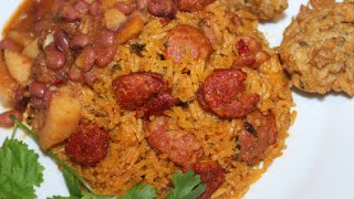 Rice  How to Make Rice with Chorizo and Longaniza Sausages Recipe Episode 036 [upl. by Summers]