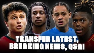 TRANSFER LATEST BREAKING NEWS QampA [upl. by Oaks]