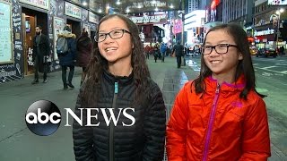 Identical Twins Reunited on GMA Explore NYC Together [upl. by Erialc]