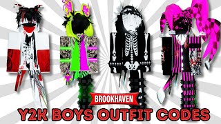 EMO BOYS OUTFIT CODES FOR BERRY AVENUE BLOXBURG AND BROOKHAVEN [upl. by Noy54]