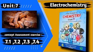 UNIT 7 CHEMISTRY 9TH I CONCEPT ASSESSMENT EXERCISE 7174 I National book foundation [upl. by Niwde]