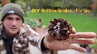 Grillanzünder DIY  für lau [upl. by Eelinnej773]