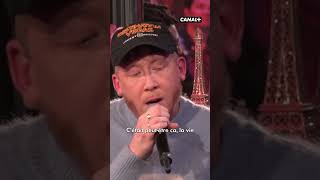 Eddy de pretto chante quotLOVEnTENDRESSEquot a capelle  Jamel Comedy Club  CANAL [upl. by Heurlin]