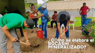 ¿Cómo se elabora el bocashi mineralizado para nuestros cultivos [upl. by Heeley]