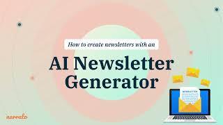 How to Create Newsletters using AI Newsletter Generator [upl. by Eniotna]