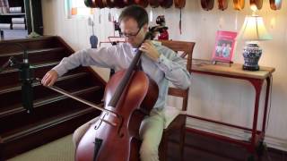 Demonstration of Enrico Cello Outfit  Simply For Strings [upl. by Annoynek827]