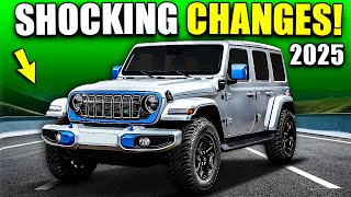 ALL NEW 2025 Jeep Wrangler SHOCKS The Entire Car Industry [upl. by Marigolde350]