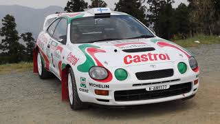 TOYOTA CELICA ST205 GT4 WRC GrA Rally [upl. by Enayr]