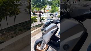 40 KMLITER ⁉️ PENGGUNAAN DALAM KOTA ‼️ nmaxturbo nmax nmax155 [upl. by Iffar]