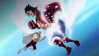 Luffy Gear 4 Vs Rayleigh VOSTFR  One Piece Episode 870 [upl. by Annaohj122]