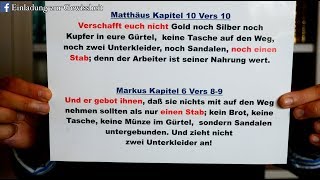 Widersprüche in der Bibel Teil 9  Gebot oder Verbot [upl. by Ellehcin]