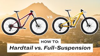 How to Understand the Differences Between FullSuspension and Hardtail Mountain Bikes [upl. by Rika969]