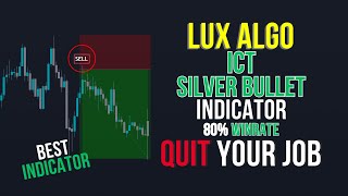 80 WIN Rate ICT Silver Bullet Trading Strategy LUX Algo FREE Indicator [upl. by Cornela944]