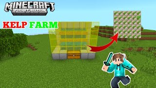 Ultimate Kelp Farm Tutorial in Minecraft  Easy amp Efficient 121 [upl. by Cyb]