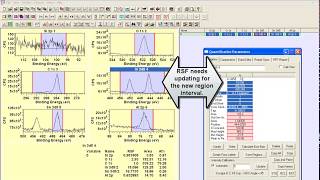 Relative Sensitivity Factors and Doublet Peaks in CasaXPS [upl. by Dnomsed]