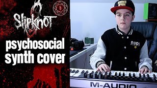 Slipknot Psychosocial Synth Cover MAudio Oxygen 49 [upl. by Otrebmal]