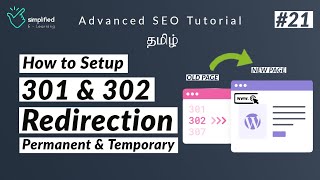 What is 301 amp 302 Redirection  Seo Tutorial For Beginners in Tamil  Part21 [upl. by Josie]