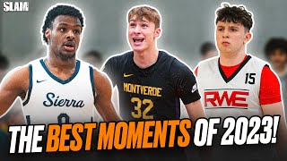 The BEST High School Hoops Moments Of 2023 🚨 Bronny James Cooper Flagg Eli Ellis amp MORE 🍿🔥 [upl. by Iidnarb]